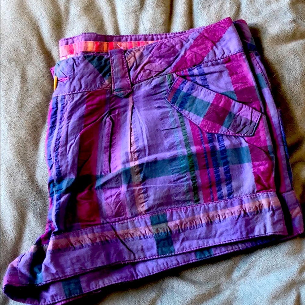 Plaid Shorts